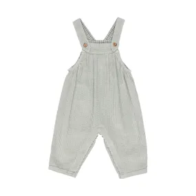 7257-CORDUROY DUNGAREE-Eucalyptus
