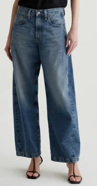 AG Jean | Hattie High Rise Barrel- Bari