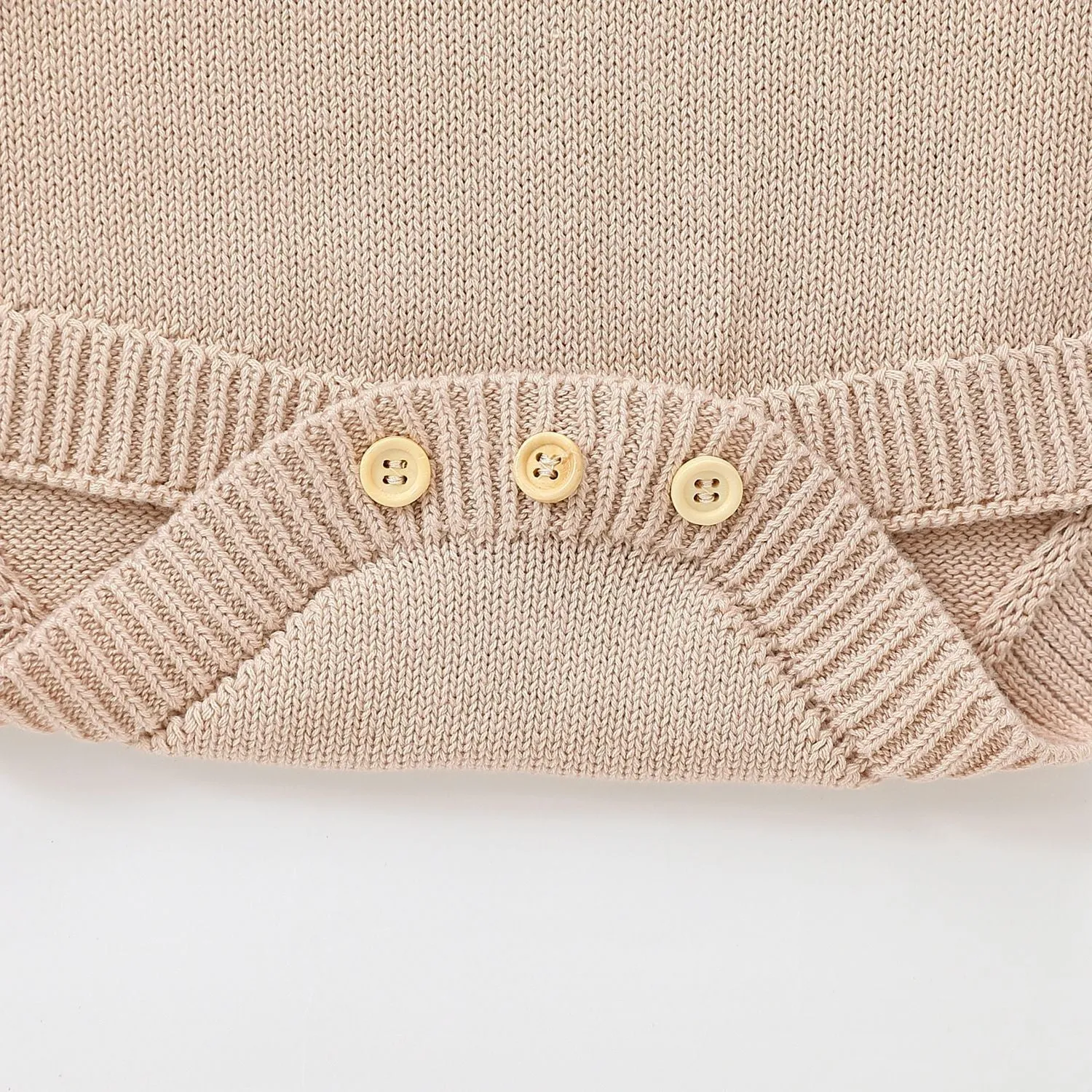 Baby Rainbow Knit Rompers