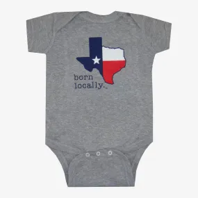 Born Locally Texas Onesie