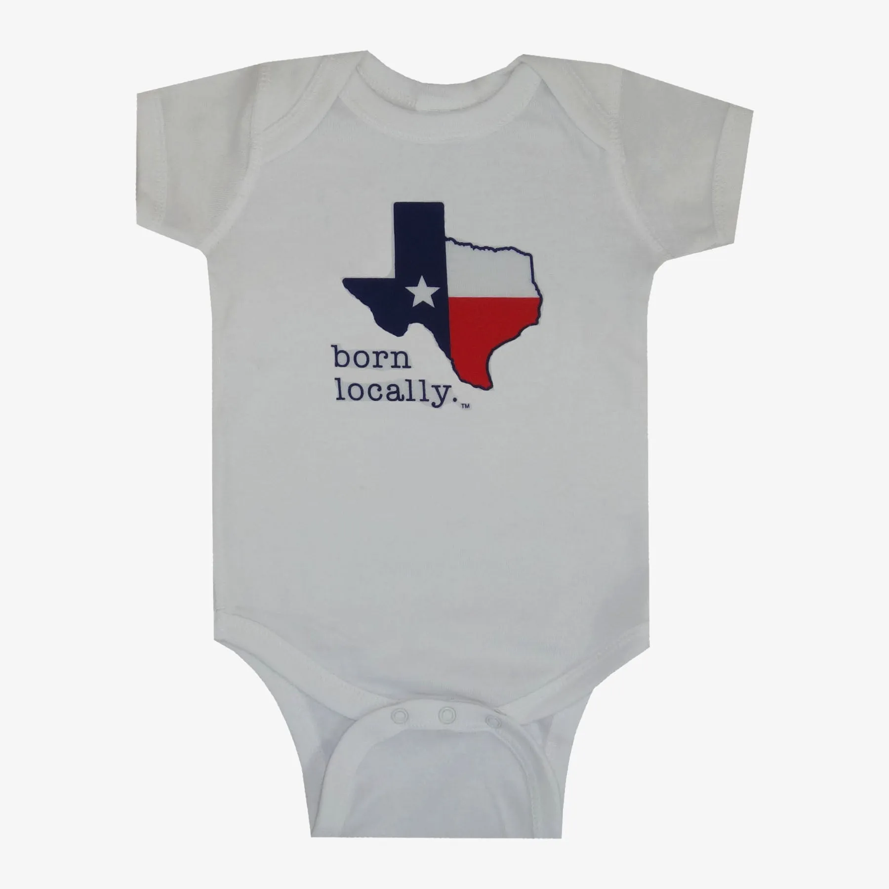 Born Locally Texas Onesie