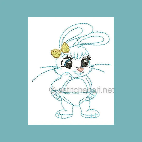 Button Nose Bunnies Combo