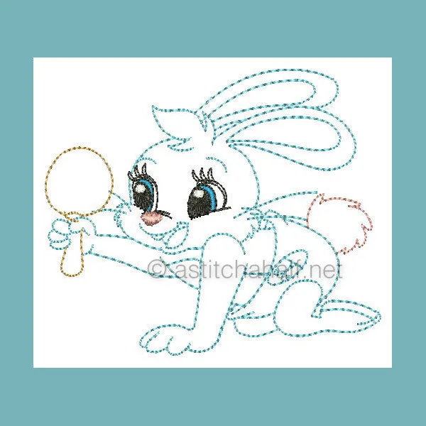Button Nose Bunnies Combo
