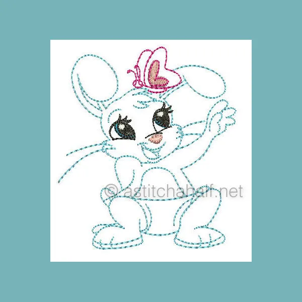Button Nose Bunnies Combo