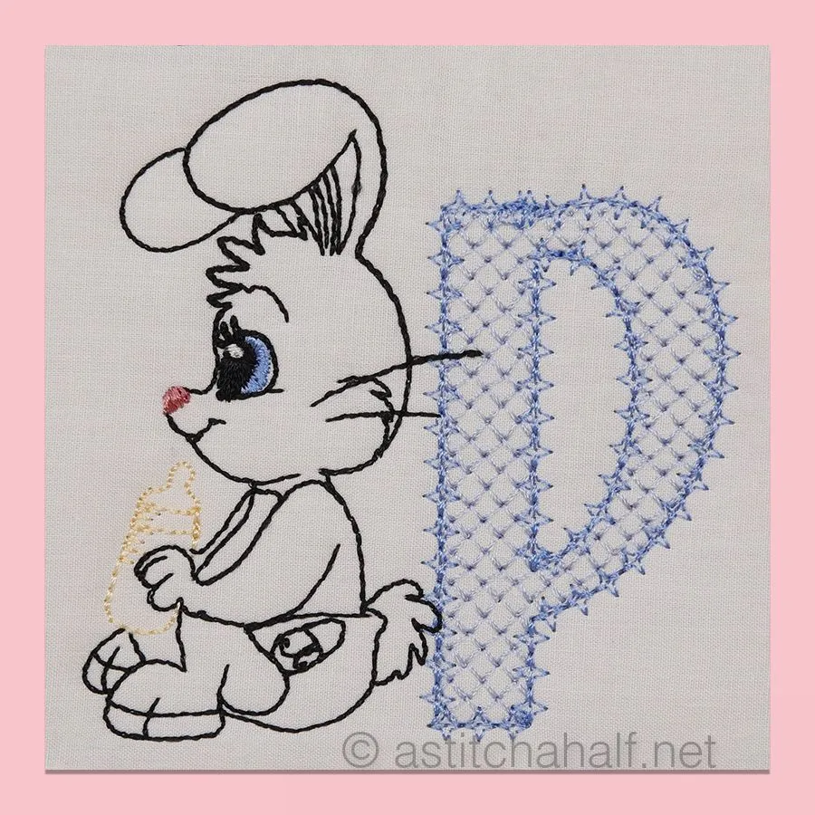 Cottontail Bliss Monogram Combo