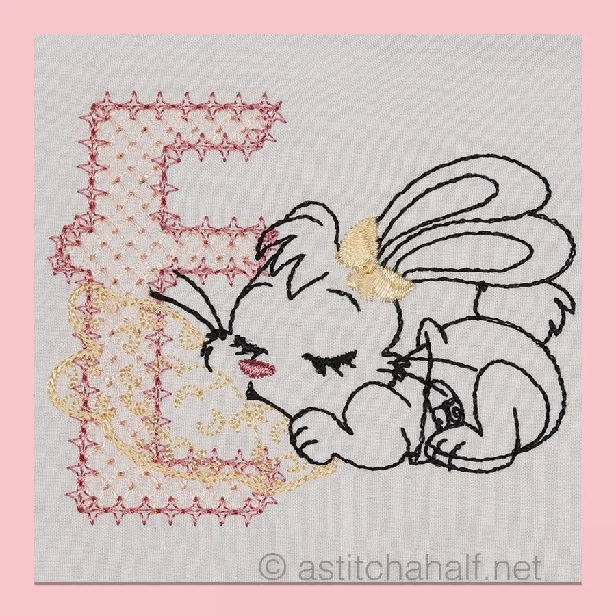 Cottontail Bliss Monogram Combo