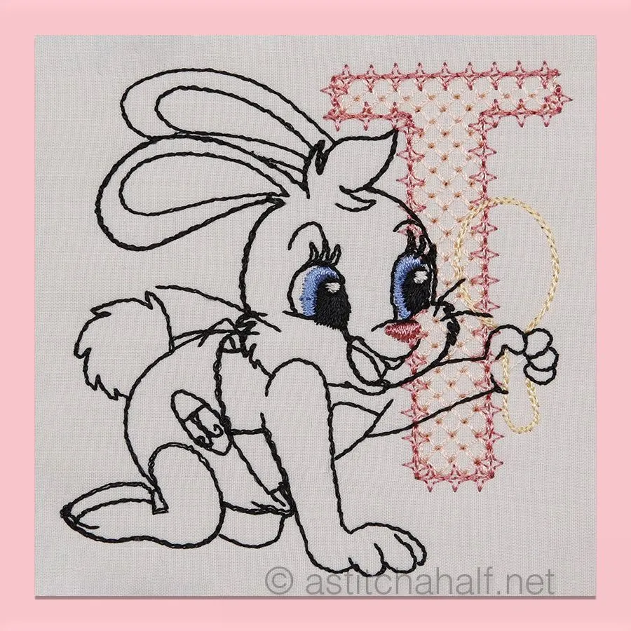 Cottontail Bliss Monogram Combo