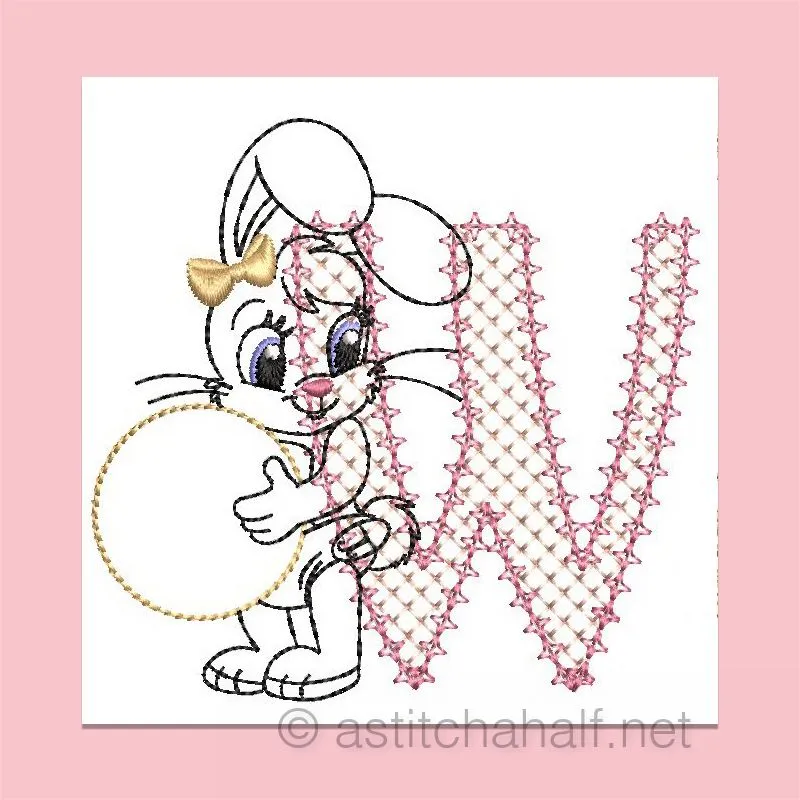 Cottontail Bliss Monogram Combo