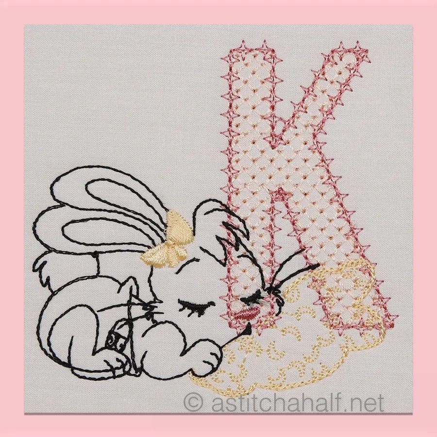 Cottontail Bliss Monogram Combo
