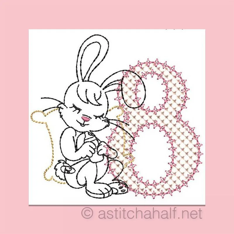 Cottontail Bliss Monogram Combo