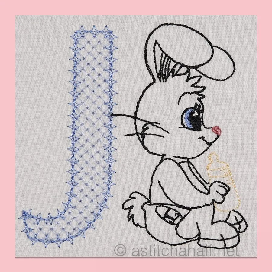 Cottontail Bliss Monogram Combo