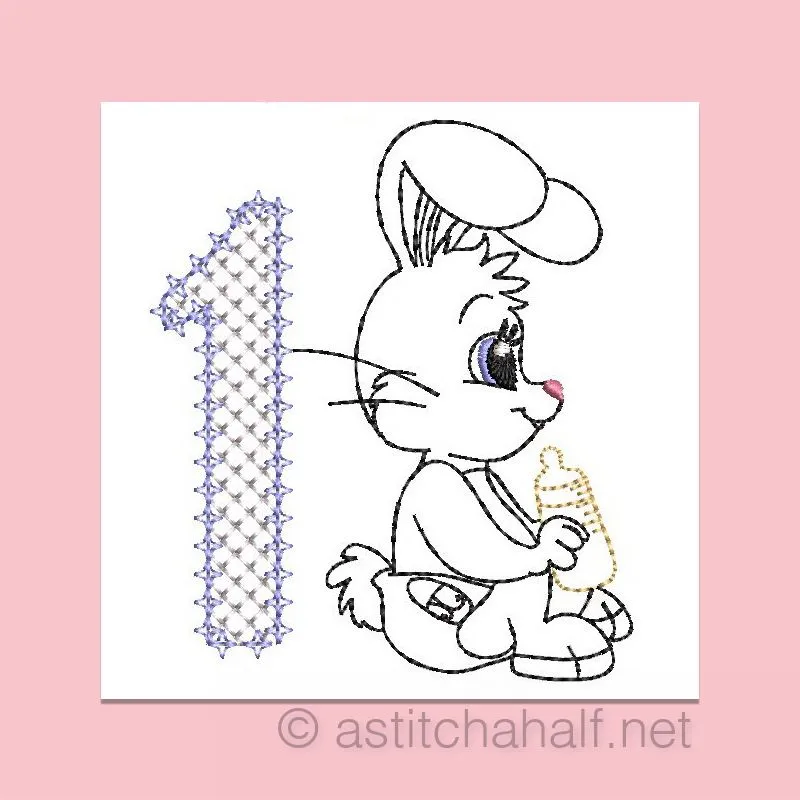 Cottontail Bliss Monogram Combo