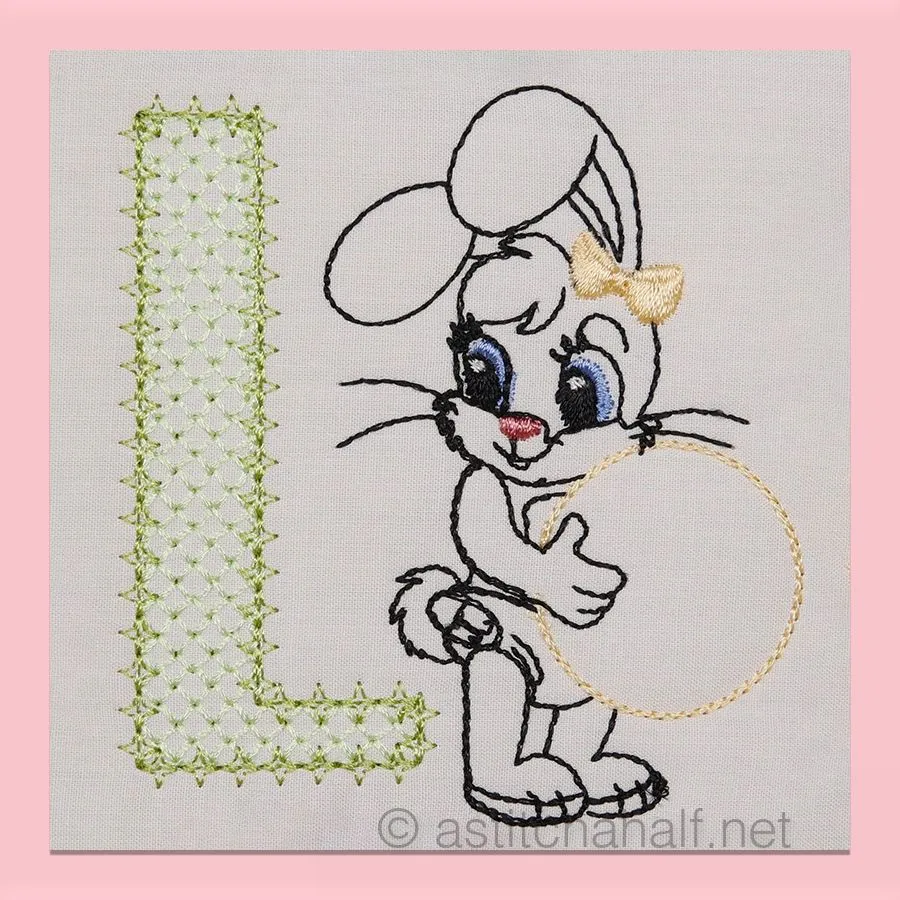 Cottontail Bliss Monogram Combo