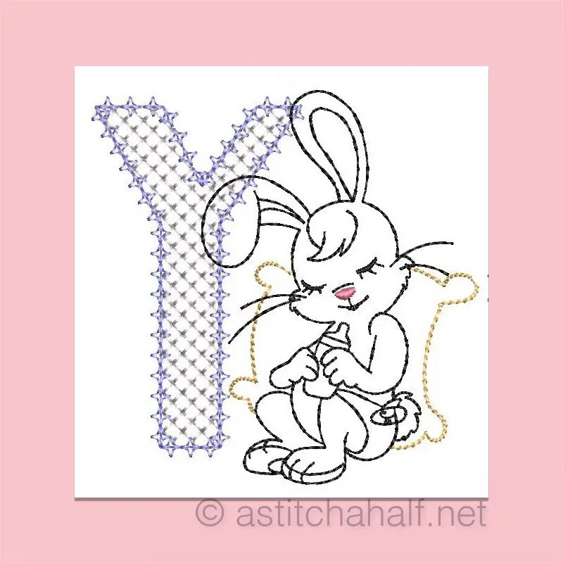 Cottontail Bliss Monogram Combo