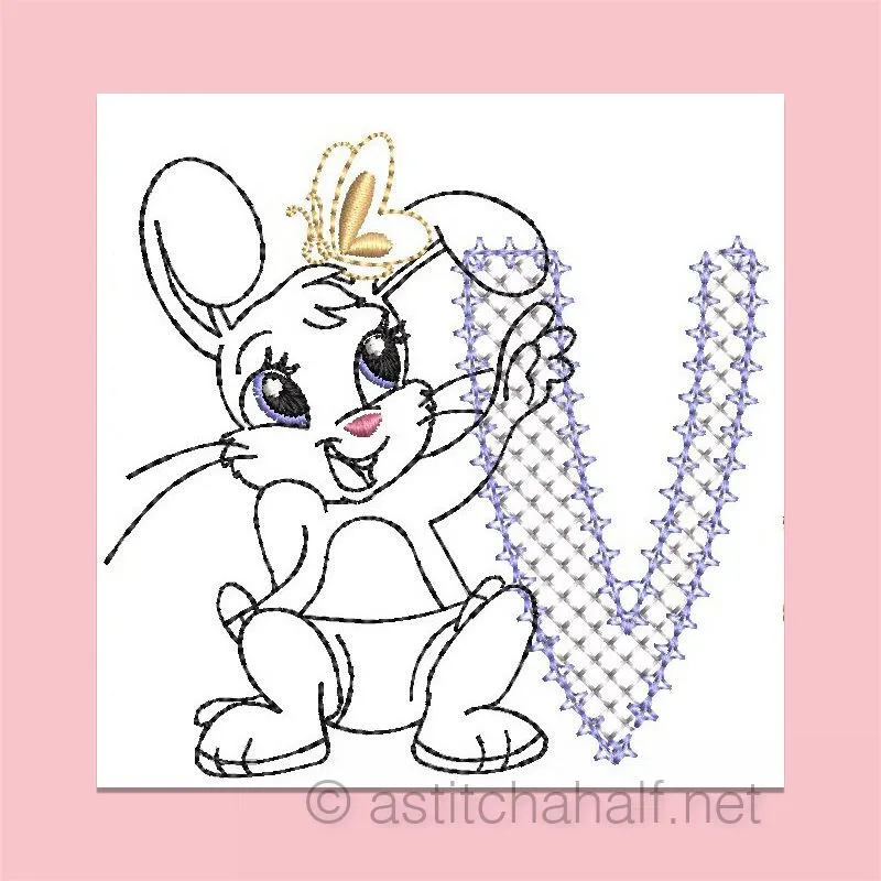 Cottontail Bliss Monogram Combo