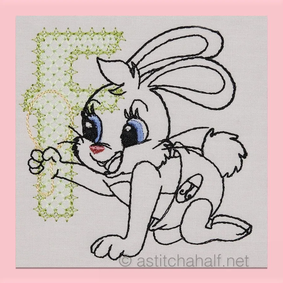 Cottontail Bliss Monogram Combo