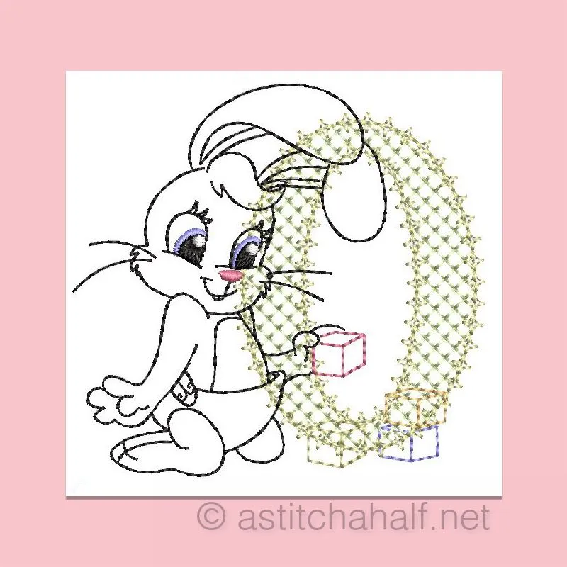Cottontail Bliss Monogram Combo