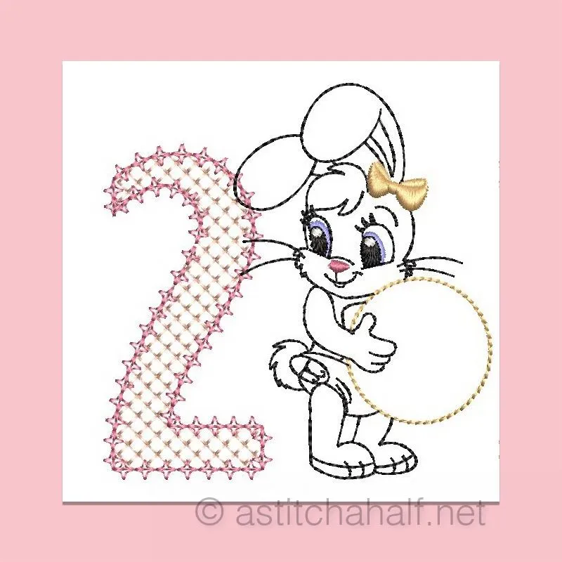 Cottontail Bliss Monogram Combo