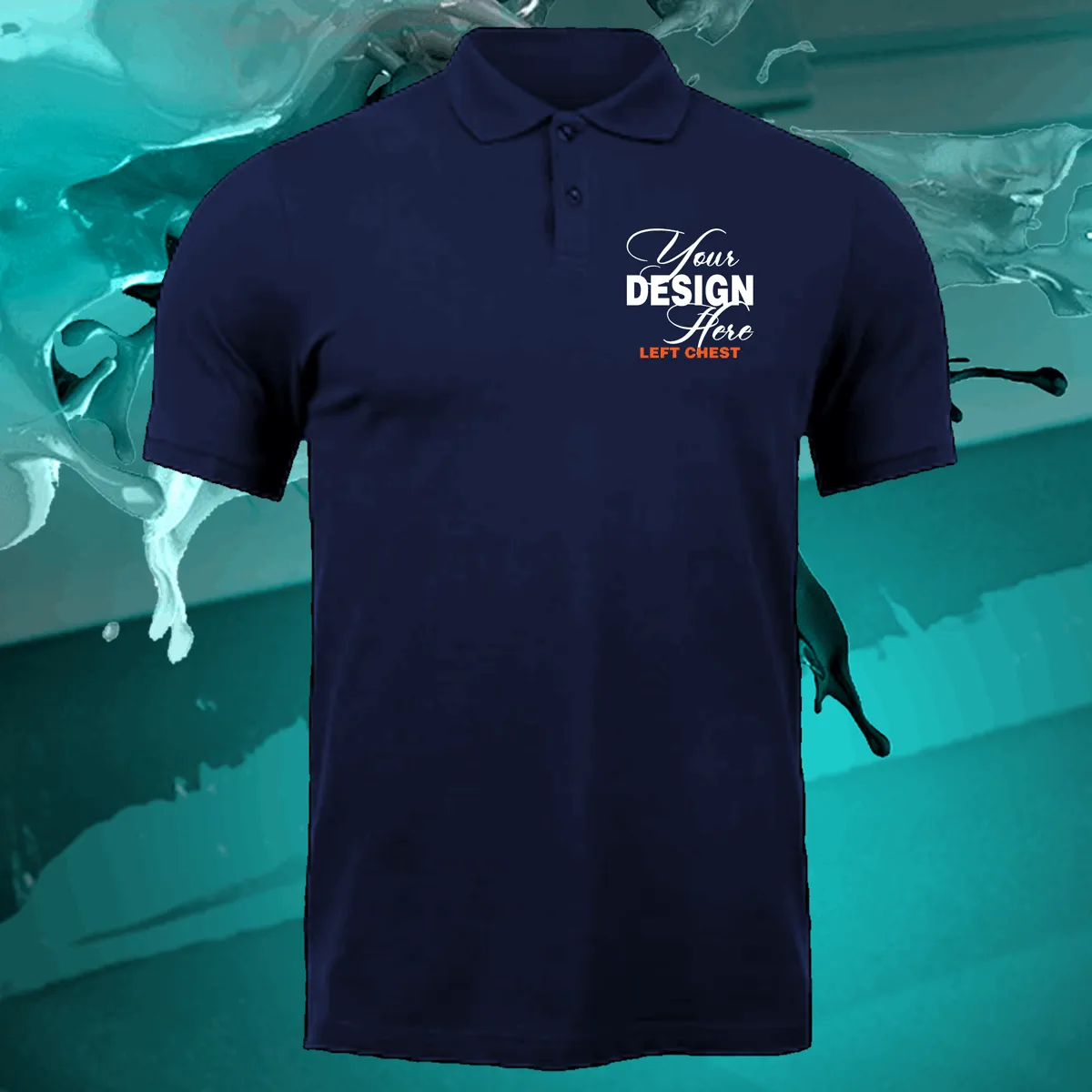 Custom Adult Polo Shirt great for Work or School Uniforms