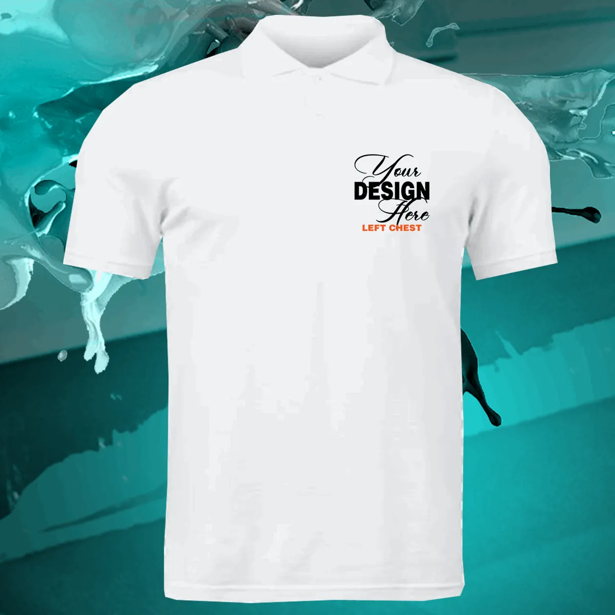 Custom Adult Polo Shirt great for Work or School Uniforms