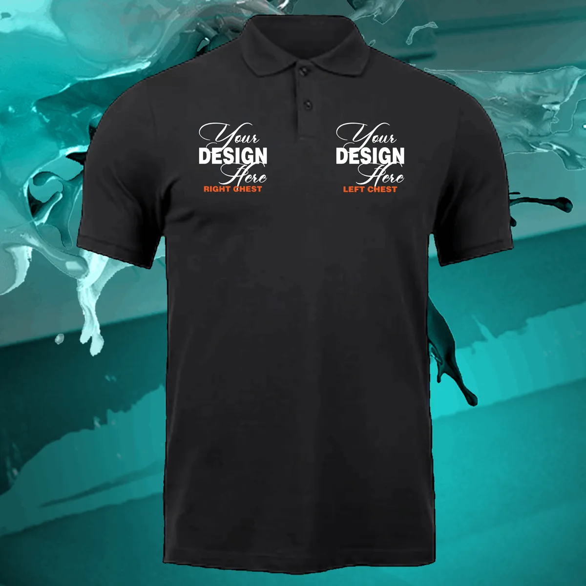 Custom Adult Polo Shirt great for Work or School Uniforms