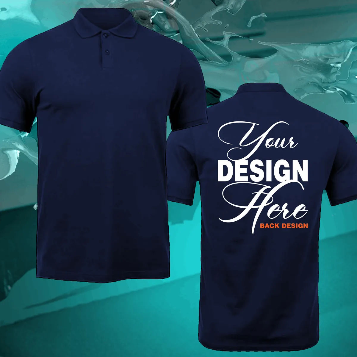 Custom Adult Polo Shirt great for Work or School Uniforms