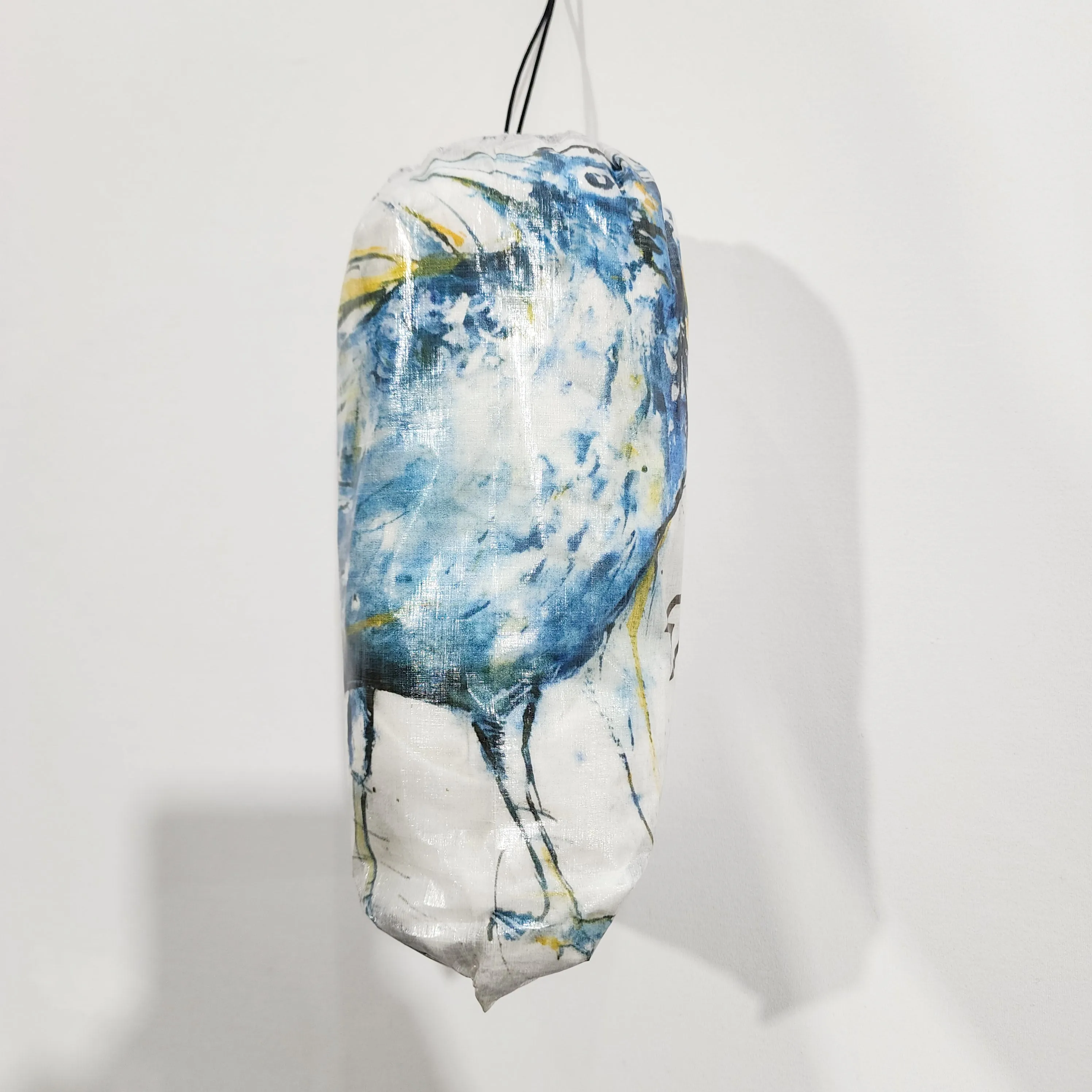Drawstring Stuff Sack "Crow" - by Andrew Marshall