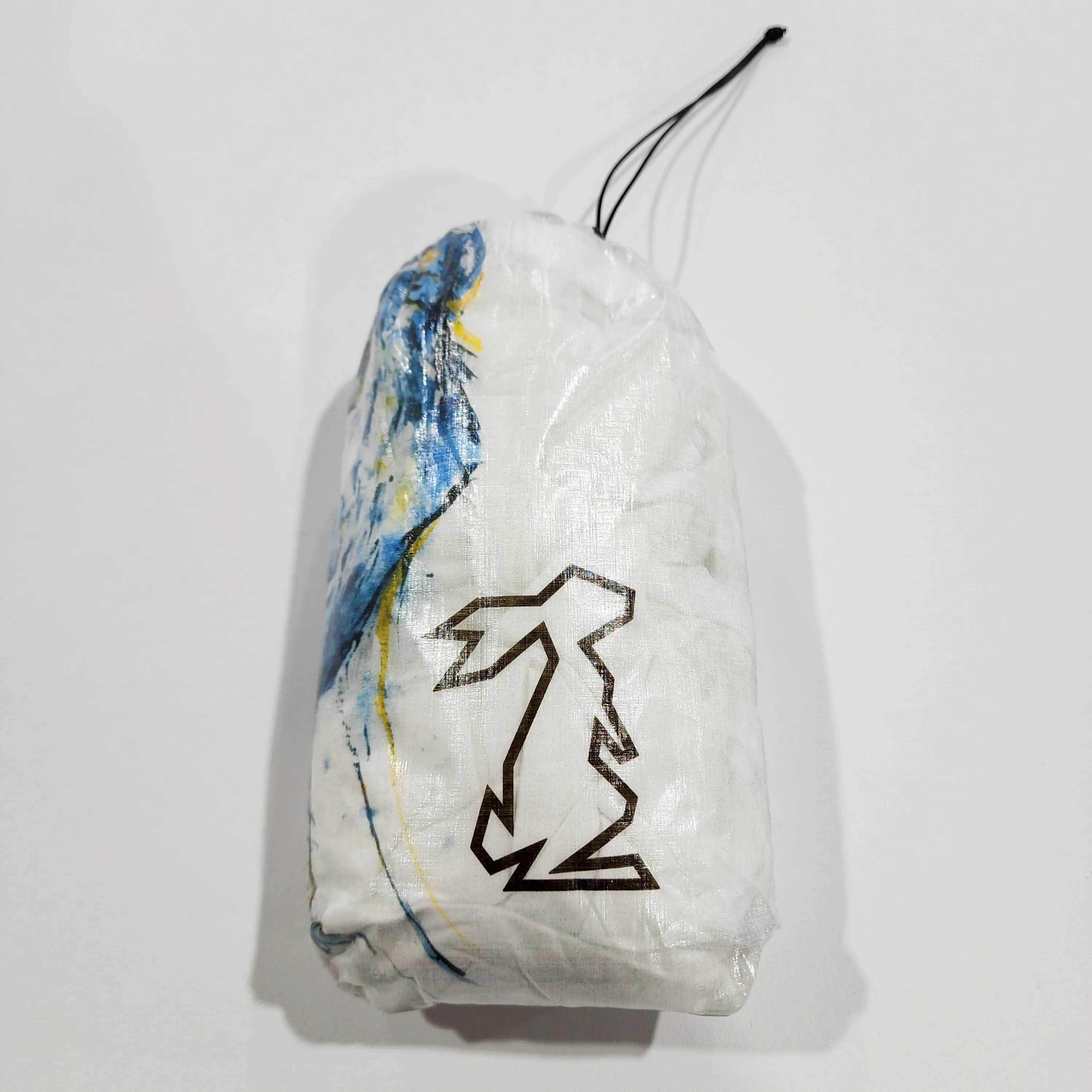 Drawstring Stuff Sack "Crow" - by Andrew Marshall