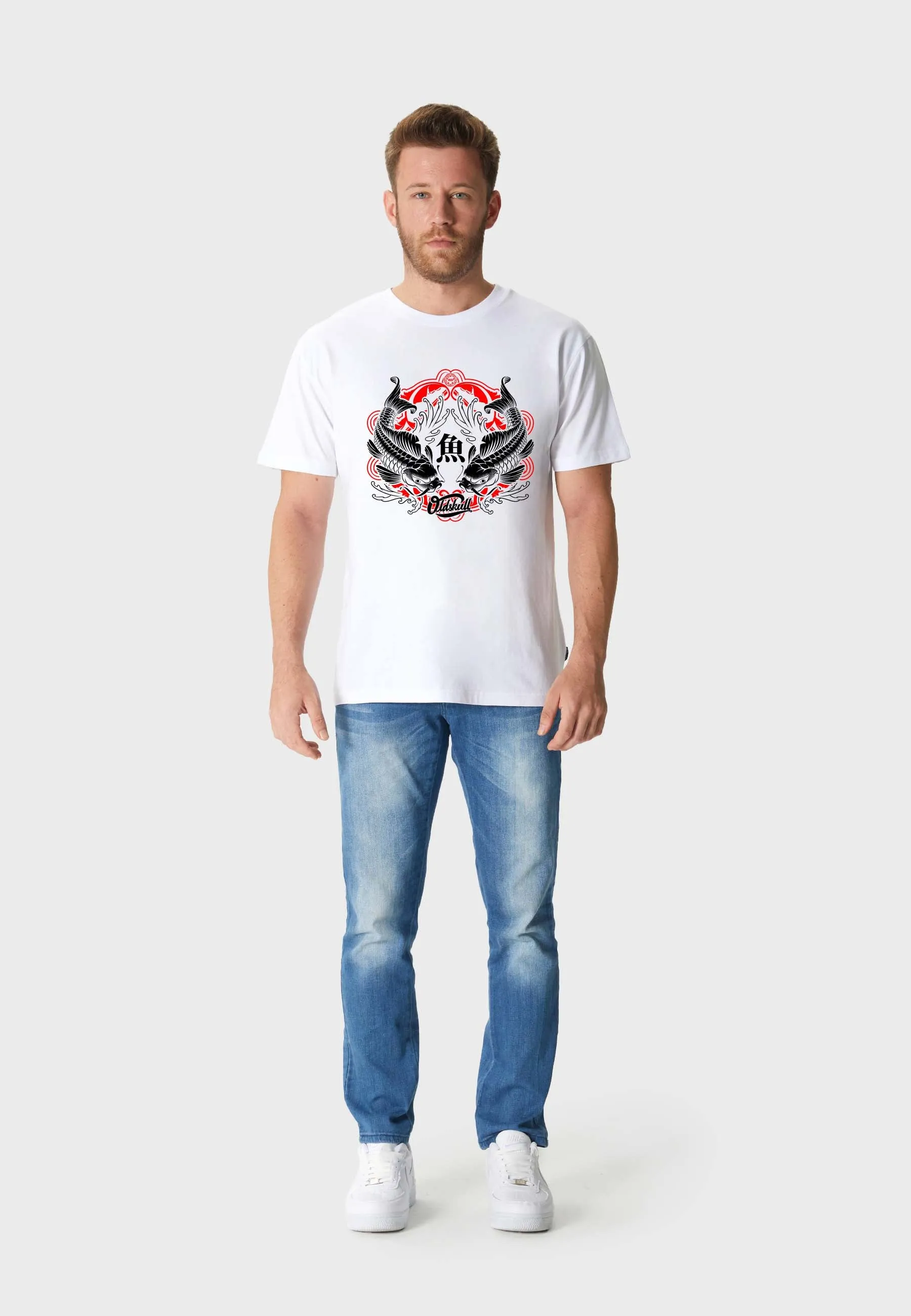Koi Hunter T-Shirt White