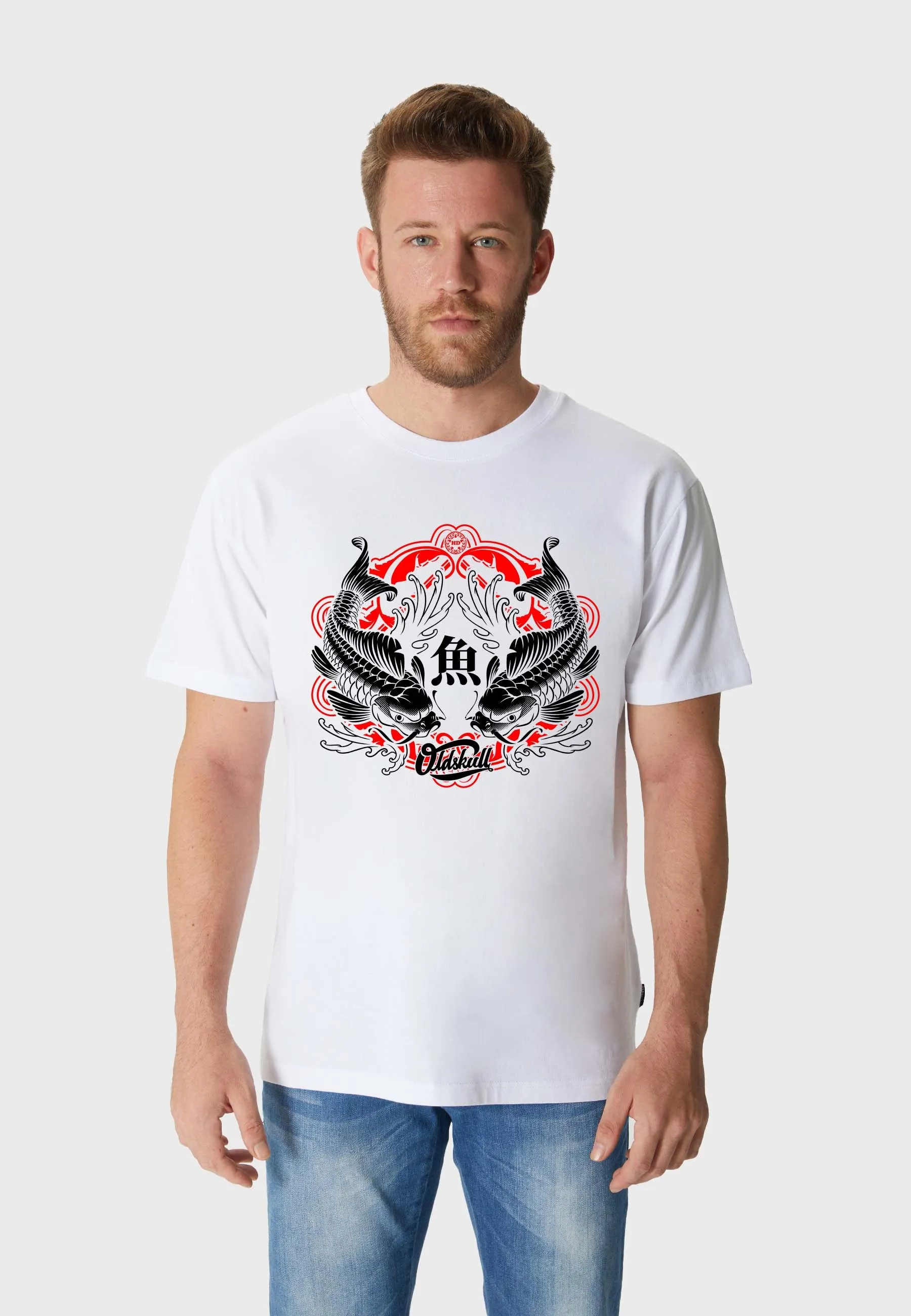 Koi Hunter T-Shirt White