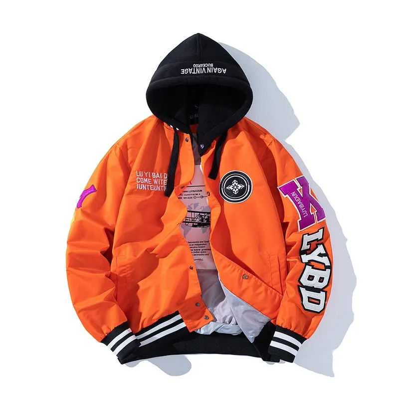 LMS Embroidery Baseball Jackets