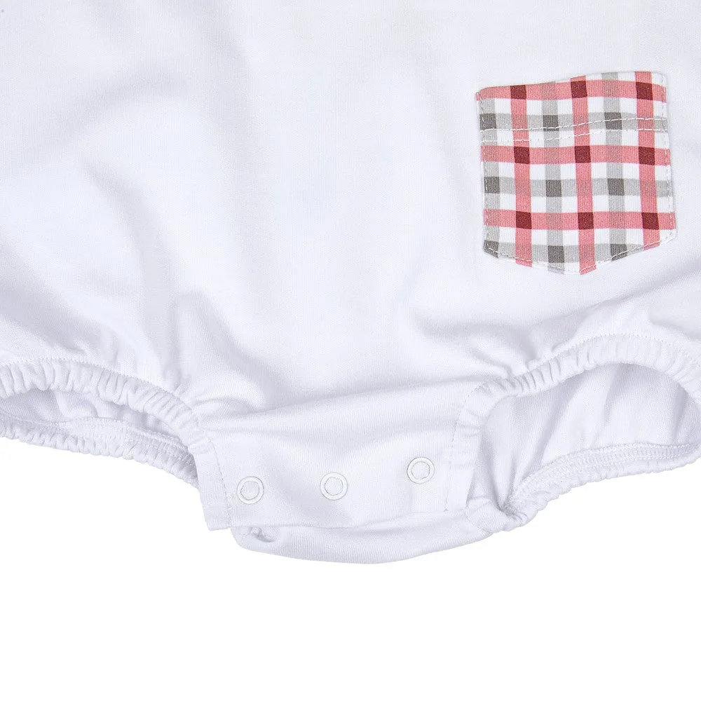 Magnolia Baby Boys Alabama Crimson Tide Applique Bubble