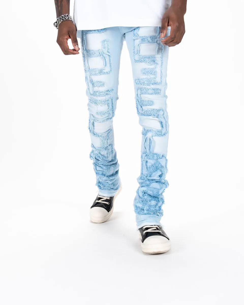 Pheelings Inspired By FLARE STACK DENIM (SKY BLUE)