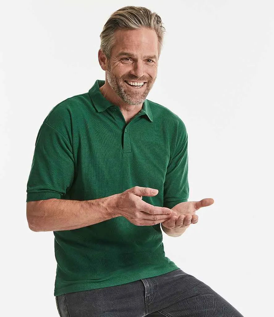 Russell Classic Poly/Cotton Pique Polo Shirt - Dark Colours