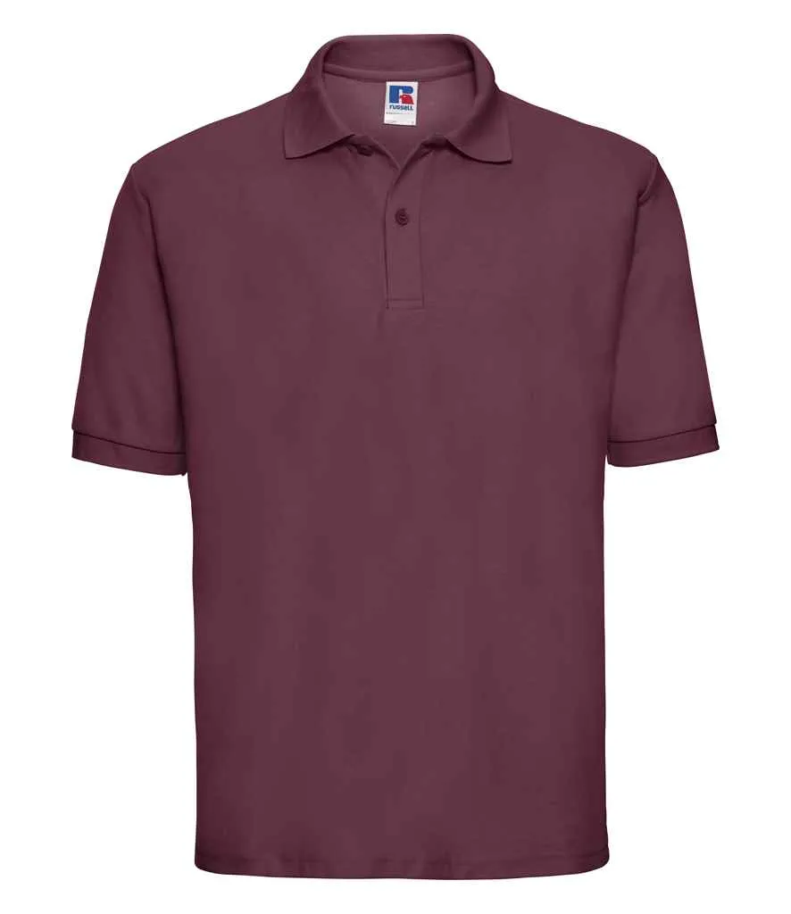 Russell Classic Poly/Cotton Pique Polo Shirt - Dark Colours
