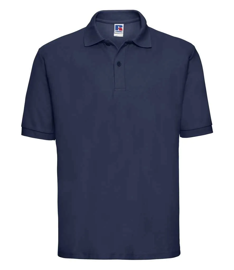 Russell Classic Poly/Cotton Pique Polo Shirt - Dark Colours
