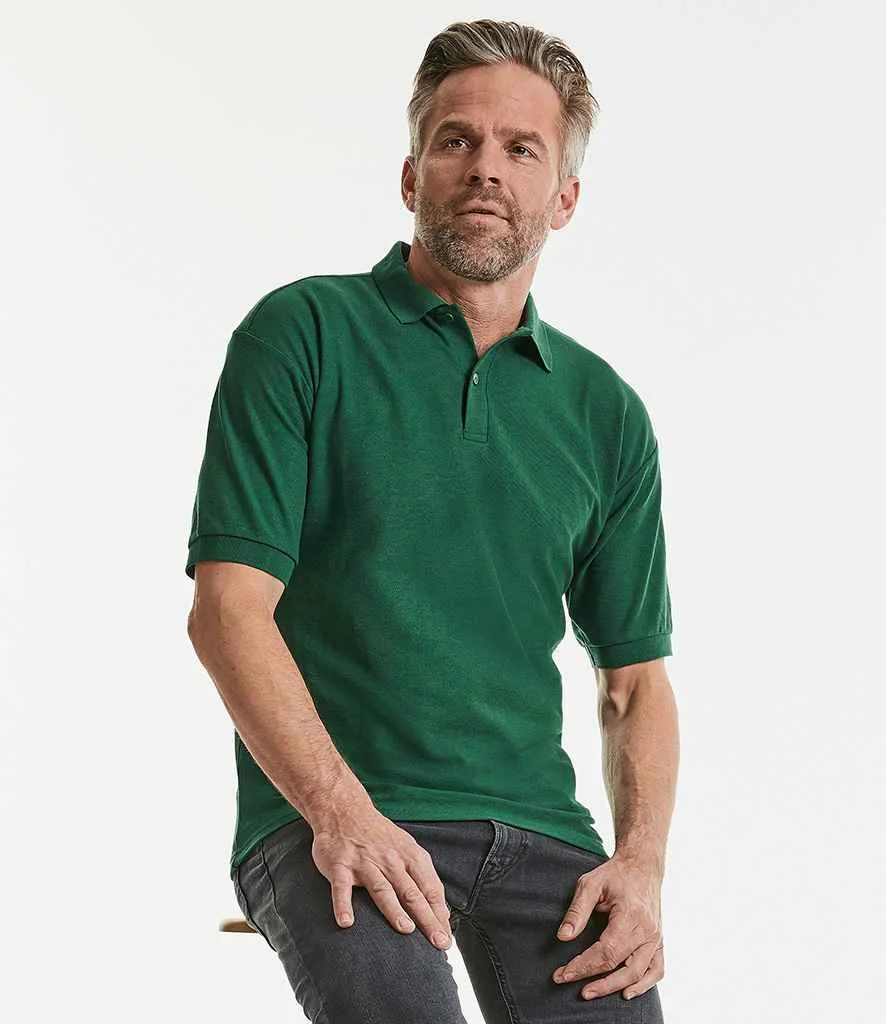 Russell Classic Poly/Cotton Pique Polo Shirt - Dark Colours