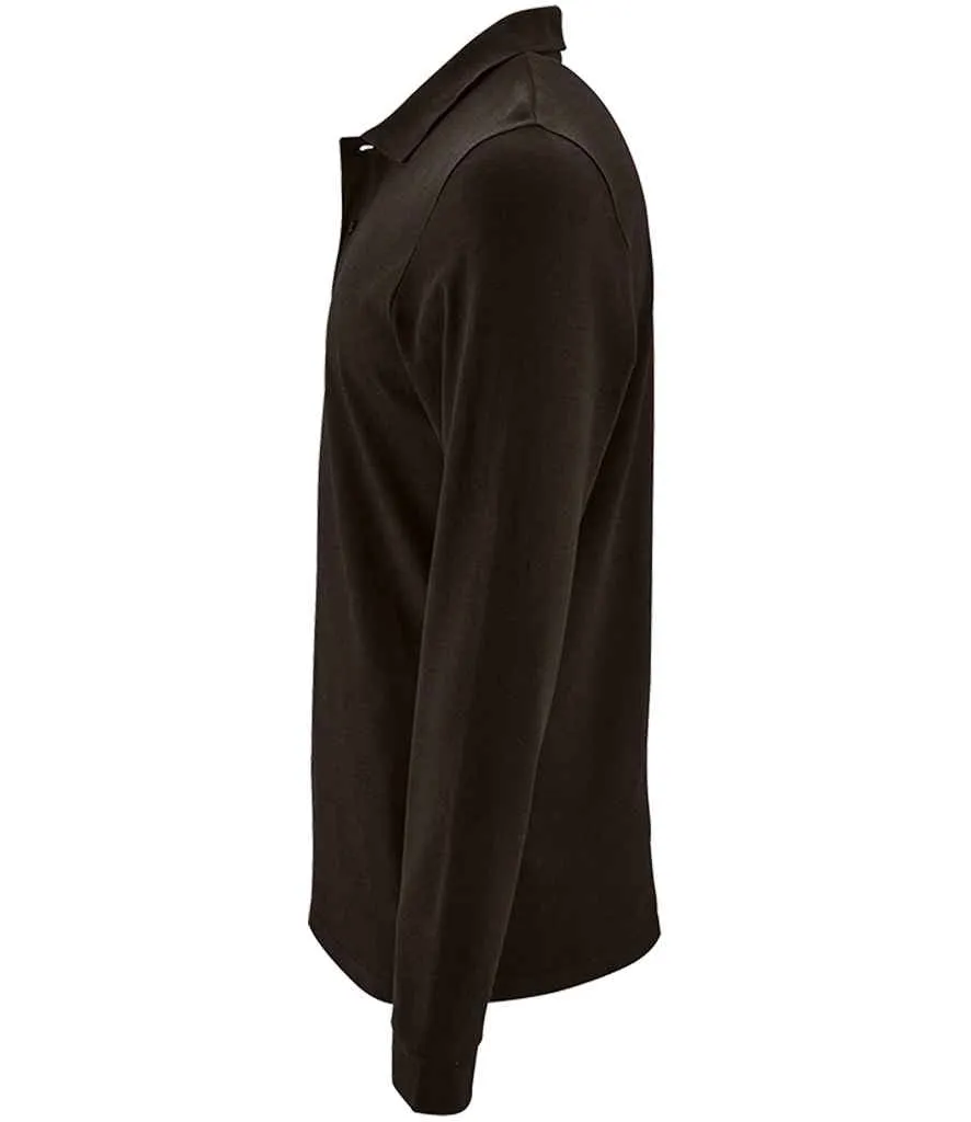 SOL'S Perfect Long Sleeve Pique Polo Shirt