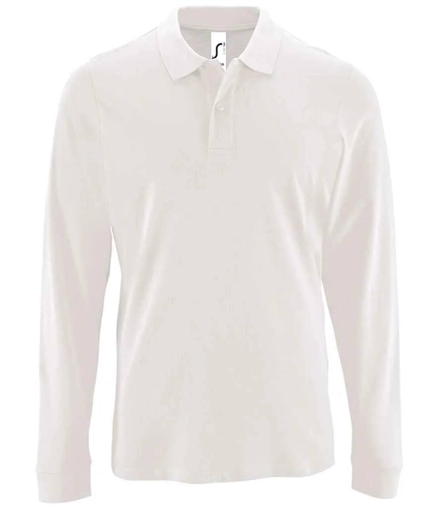 SOL'S Perfect Long Sleeve Pique Polo Shirt
