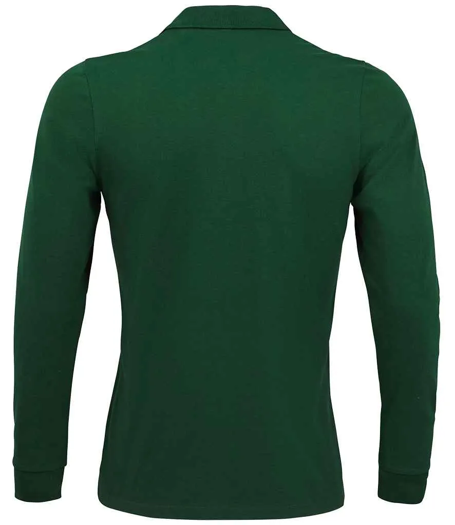 SOL'S Perfect Long Sleeve Pique Polo Shirt