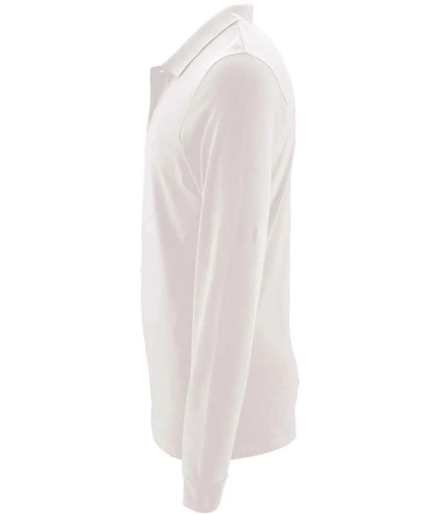 SOL'S Perfect Long Sleeve Pique Polo Shirt